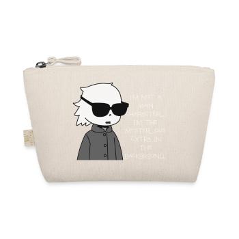 Extra Mysterious in the Background - Organic Pouch - nature - Front
