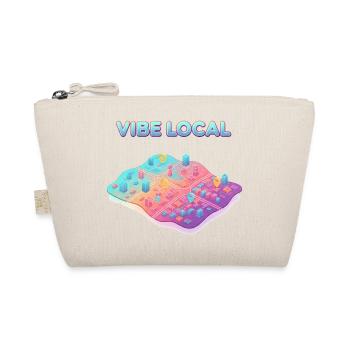 Vibe Local Glassmorphism Art cartographique 3D - Trousse biologique - nature - Devant