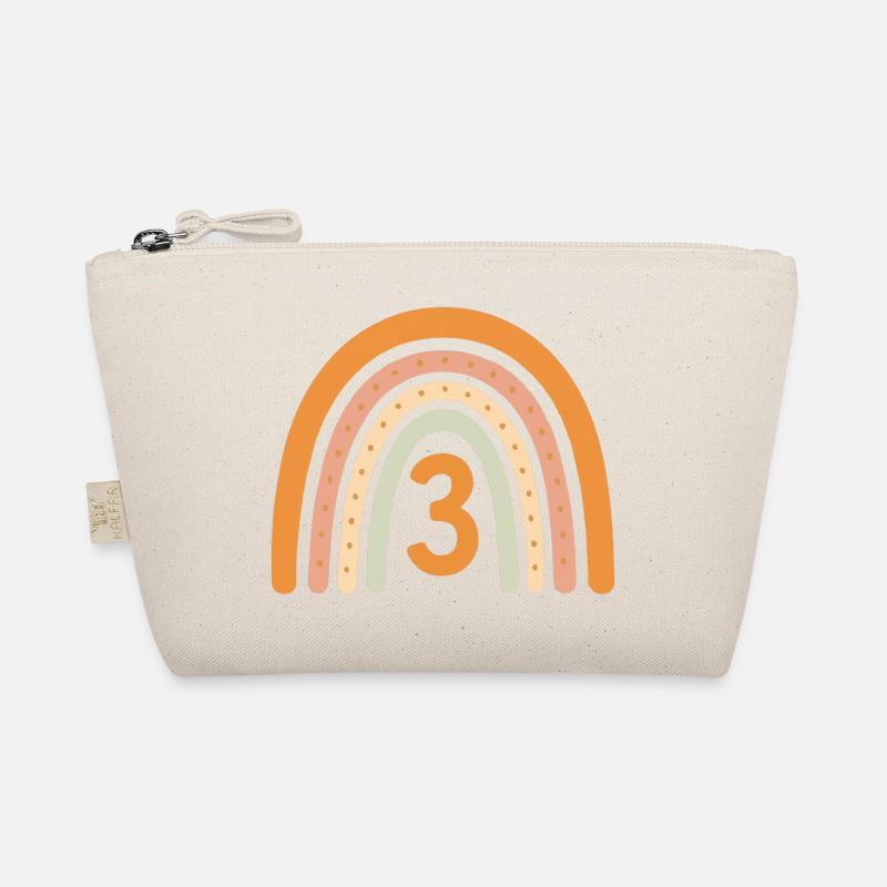 Third Birthday Rainbow Organic Pouch