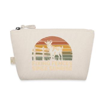 Zaunreparatur seit Sonnenaufgang | Farmlife - Bio-Täschchen - Natur - Vorne