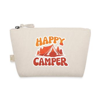 Campeur heureux – Motif de tente - Trousse biologique - nature - Devant