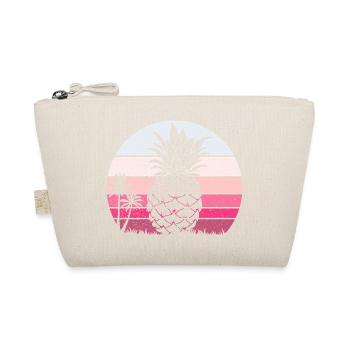Pineapple Summer Sunset Vintage Beach - Trousse biologique - nature - Devant