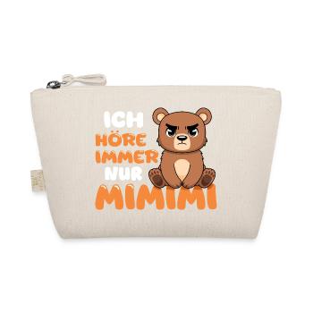Ich Höre Immer Nur Mimimi Bär - Bio-Täschchen - Natur - Vorne