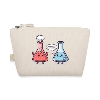 Overreacting - Chemist Humor - Organic Pouch - nature - Front