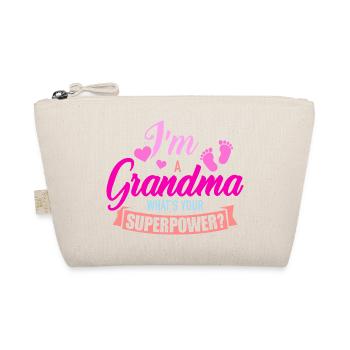 Grand-mère Superpuissance : Et toi ? - Trousse biologique - nature - Devant