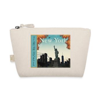 Affiche rétro de voyage à New York - Trousse biologique - nature - Devant