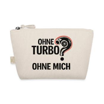 Ohne Turbo Ohne Mich Logo - Bio-Täschchen - Natur - Vorne