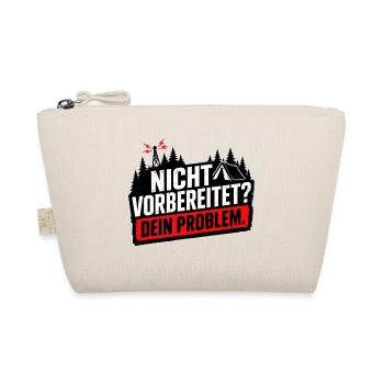 Nicht vorbereitet Survival Prepper Humor - Bio-Täschchen - Natur - Vorne