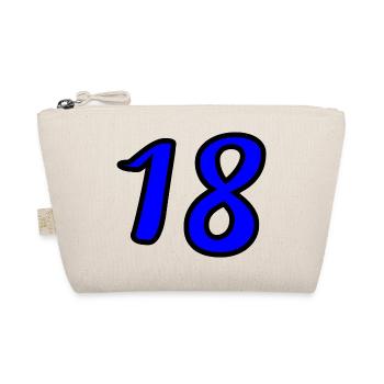18. 18 ANS. 18e ANNIVERSAIRE. ANNIVERSAIRE 18 ANS. - Trousse biologique - nature - Devant