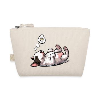 Miniature Bull Terrier Bully Bull Terrier Owner - Organic Pouch - nature - Front