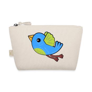 Petit Oiseau Bleu - Trousse biologique - nature - Devant
