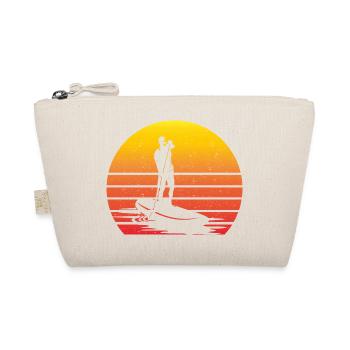 SUP Retro Stand Up Paddle Coucher de soleil vintage - Trousse biologique - nature - Devant