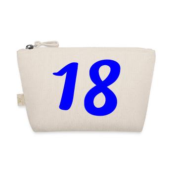 18. 18 ANS. 18e ANNIVERSAIRE. ANNIVERSAIRE 18 ANS. - Trousse biologique - nature - Devant