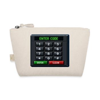 Enter Code Keypad Neon - Organic Pouch - nature - Front