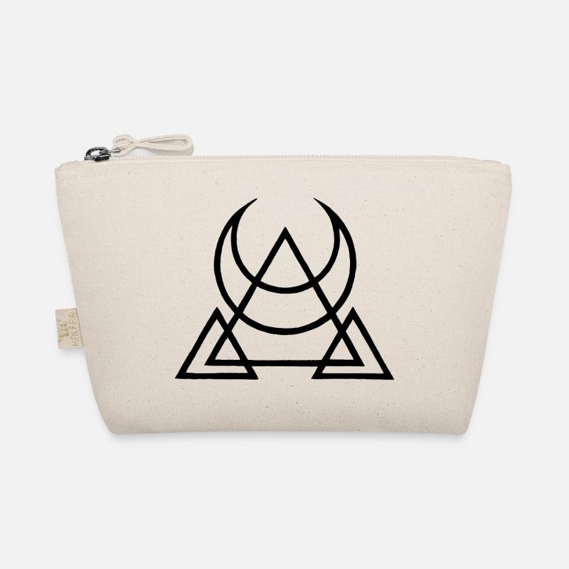 Symbole noir des pyramides égyptiennes Trousse biologique