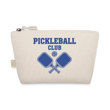 Pickleball Club Funny Player Love Pickleball Court - Organic Pouch - nature - Front