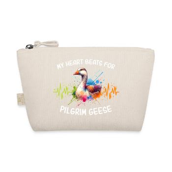 Ligne Cœur d’Oie Pèlerine - Trousse biologique - nature - Devant