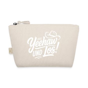 Yeehaw und Los! Western Script - Bio-Täschchen - Natur - Vorne
