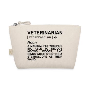 Veterinarian Definition - Organic Pouch - nature - Front