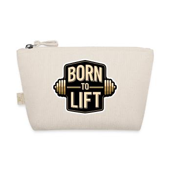 Perfect Gym Gift for Bodybuilding - Organic Pouch - nature - Front