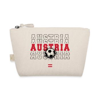 Austria Fußball Fan Österreich Soccer - Organic Pouch - nature - Front
