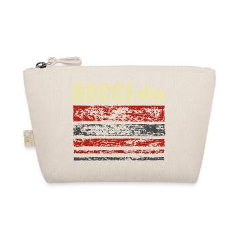 Bocce Petanque Boule Player - Organic Pouch - nature - Front