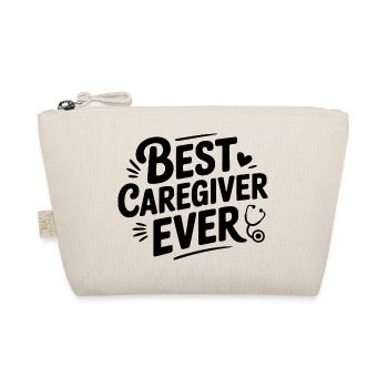 Best Caregiver Ever - Organic Pouch - nature - Front