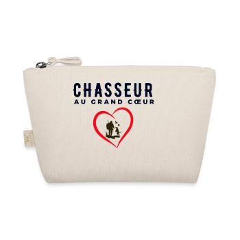 Chasseur au grand cœur Cadeau Meilleur Chasseur - Trousse biologique - nature - Devant