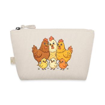 Chicken family - Organic Pouch - nature - Front