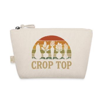 Sunset Garden Silhouette Crop Top - Trousse biologique - nature - Devant