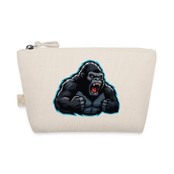Esports Gorilla Stil - Bio-Täschchen - Natur - Vorne