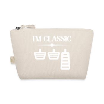 I'm classic Car lover car guy mechanic - Bio-Täschchen - Natur - Vorne