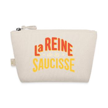 Reine de la Saucisse Retro - Trousse biologique - nature - Devant