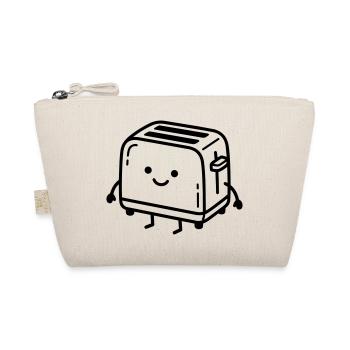 Kawaii-Toaster - Bio-Täschchen - Natur - Vorne