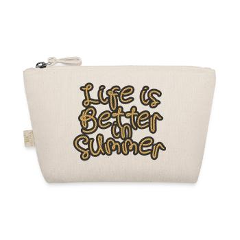Life is better in summer - Organic Pouch - nature - Front