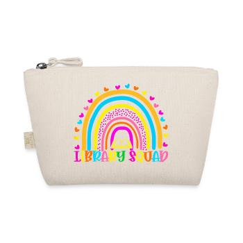 Rainbow Library Squad - Bio-Täschchen - Natur - Vorne