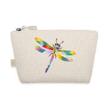 Style Arc-en-ciel de la Libellule Colorée - Trousse biologique - nature - Devant