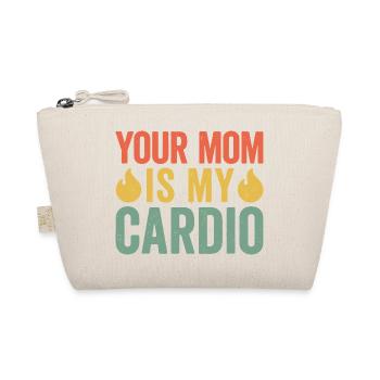 Ta mère est mon cardio - Trousse biologique - nature - Devant