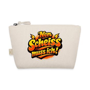 Nen Scheiss Muss ich retro comic - Trousse biologique - nature - Devant