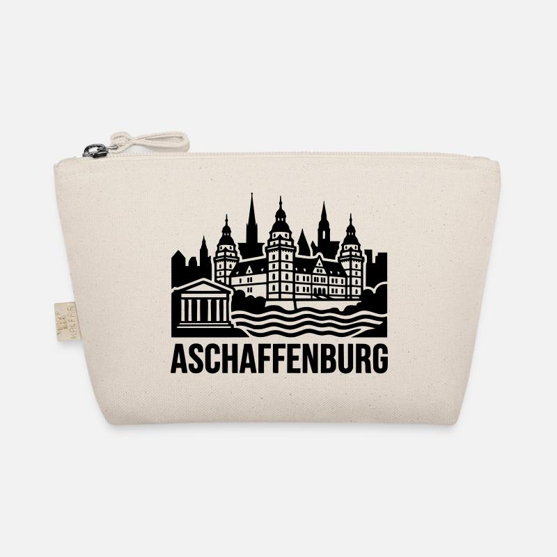 Aschaffenburg Silhouette Wahrzeichen Bio-Täschchen