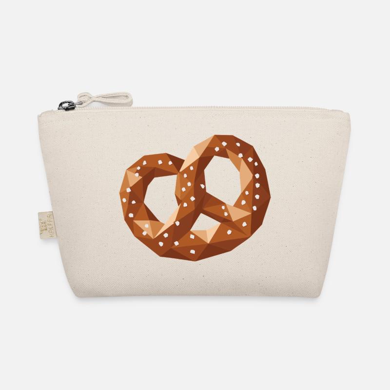 Bretzels géométriques – motif de snack bretzel Trousse biologique