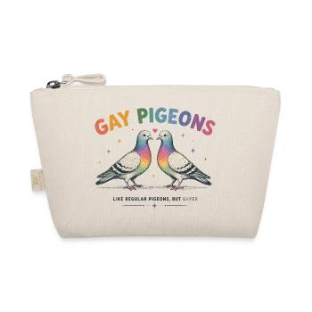 Design des colombes LGBTQ LGBTQ de Pigeons - Trousse biologique - nature - Devant