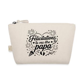 Félicitations tu vas être papa  - Trousse biologique - nature - Devant