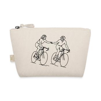 Rennrad zusammen - Bio-Täschchen - Natur - Vorne