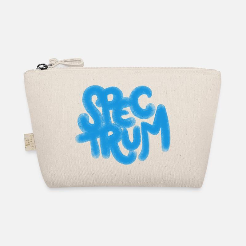 Spectrum Graffiti Style Neurodiversity Tee Organic Pouch