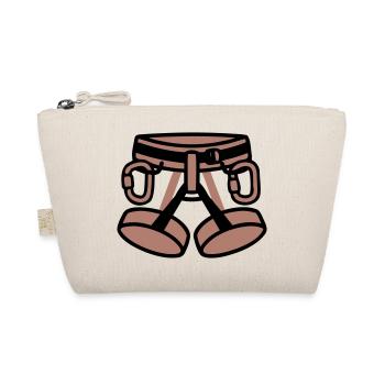 Climbing Harness Mountaineering Climbing Climbing Hall - Organic Pouch - nature - Front