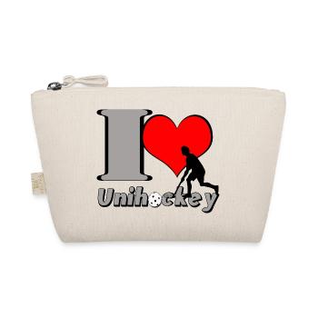 Floorball floorball i love - Organic Pouch - nature - Front