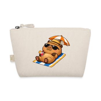 Capybara en vacances - Trousse biologique - nature - Devant