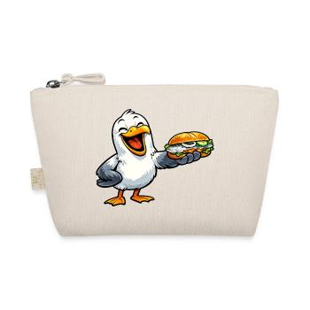 Mouette avec poisson - Trousse biologique - nature - Devant