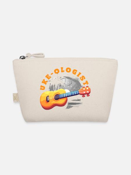 Lustiges Ukulele Designs Und Sprüche - Bio-Täschchen - Natur